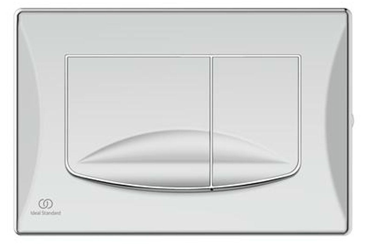 Изображение товара Кнопка смыва Ideal Standard Prosys Solea R0109AA механическая хром 2 режима