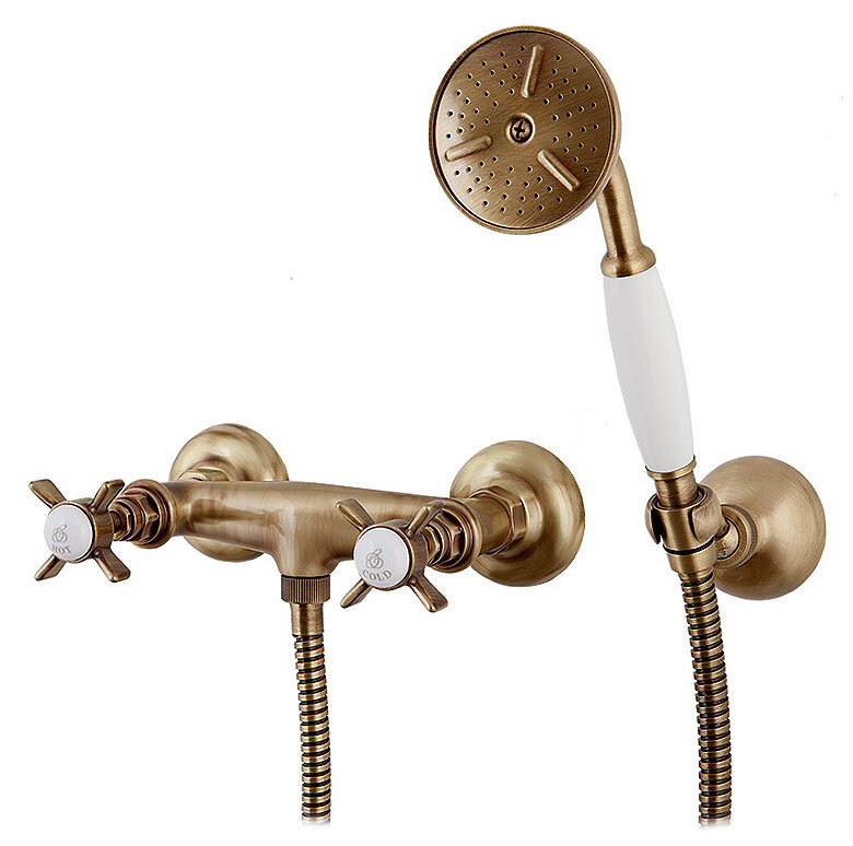 Изображение товара Смеситель Caprigo Bristol 21-015-vot для душа бронза Италия