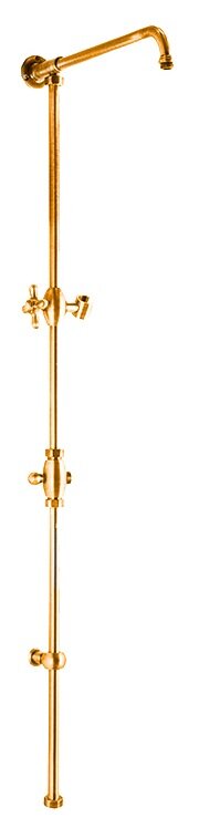 Изображение товара Душевая стойка Caprigo Parts 99-065-oro без душевого комплекта, золото (УК008608)