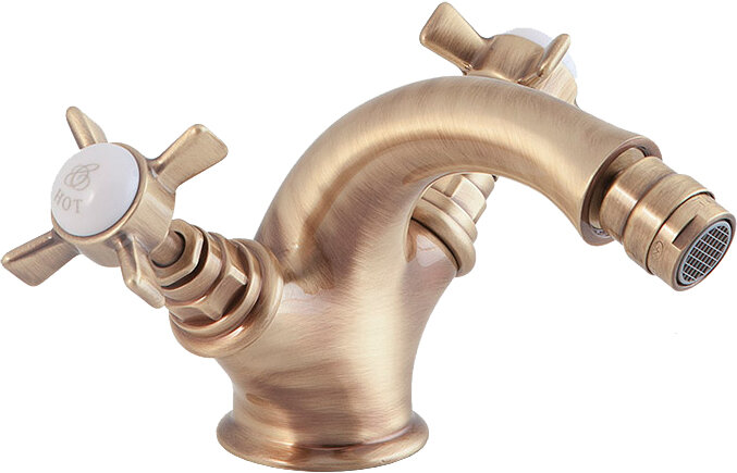 Изображение товара Смеситель для биде Caprigo Bristol 21-030-vot бронза с керамическим картриджем