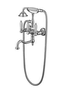 Изображение товара Смеситель для ванны с душевым гарнитуром Caprigo Adria-Classik, хром, Италия