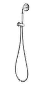 Изображение товара Душевой гарнитур Caprigo Parts 99-562-crm кронштейн/штуцер, душевая лейка, 1 режим лейки, хром (УК043171)