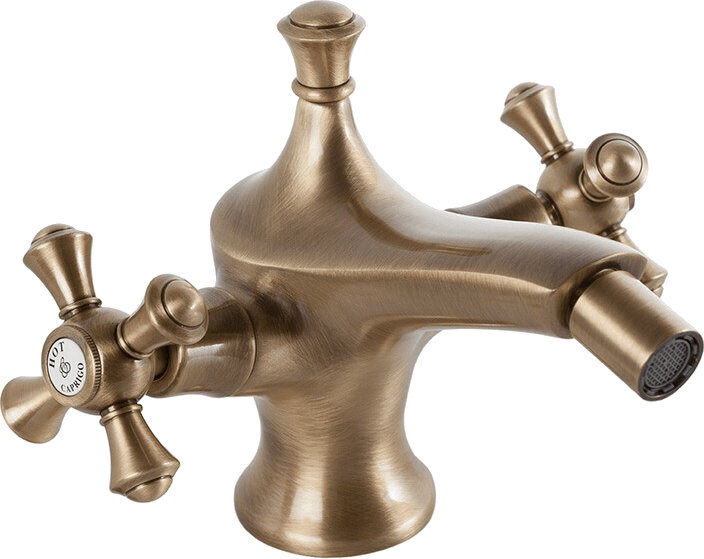 Изображение товара Смеситель Caprigo Monarch 41-030-vot для биде, бронза (УК015023)