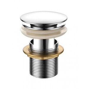 Изображение товара Донный клапан Клик-Клак Caprigo Parts для раковины с переливом, хром, 99-533-crm (УК042946)