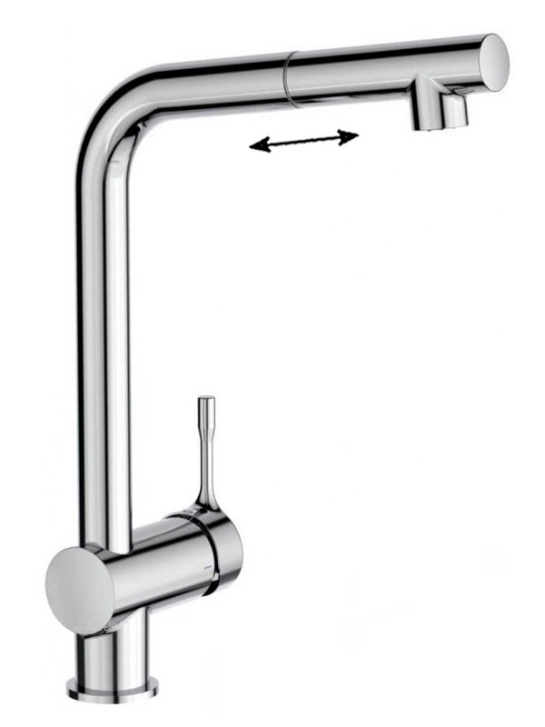 Изображение товара Смеситель Ideal Standard Ceralook BC176AA для кухонной мойки с выдвижным изливом