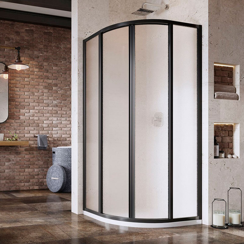 Изображение товара Душевой уголок Ravak Supernova SKKP480 Black Grapevine 80x80 см