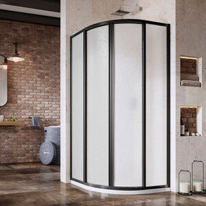 Изображение товара Душевой уголок Ravak Supernova SKKP4-90 с раздвижными дверями, черный профиль
