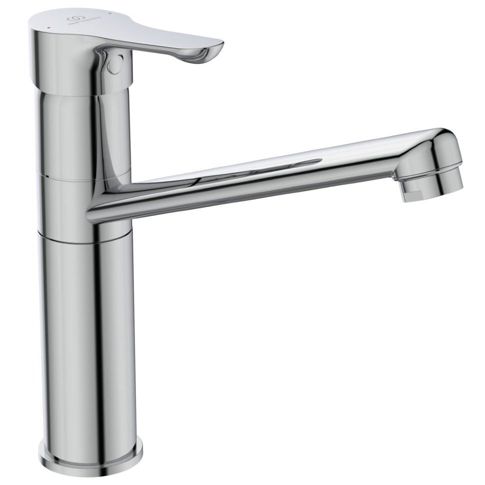 Изображение товара Смеситель Ideal Standard Ceraplan III BC813AA Alpha для кухонной мойки, хром глянцевый Изображение товара Смеситель Ideal Standard Ceraplan III BC813AA Alpha для кухонной мойки, хром глянцевый
