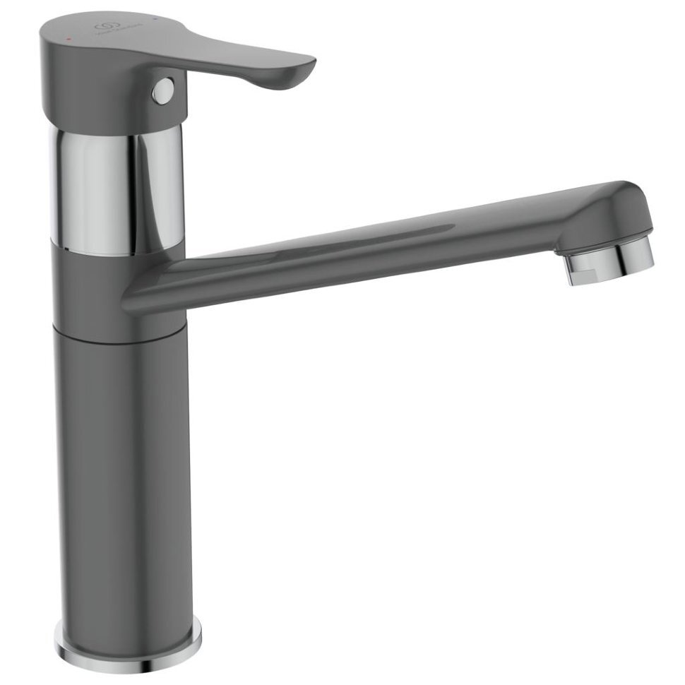 Изображение товара Смеситель Ideal Standard Ceraplan III Alpha для кухонной мойки, серый хром