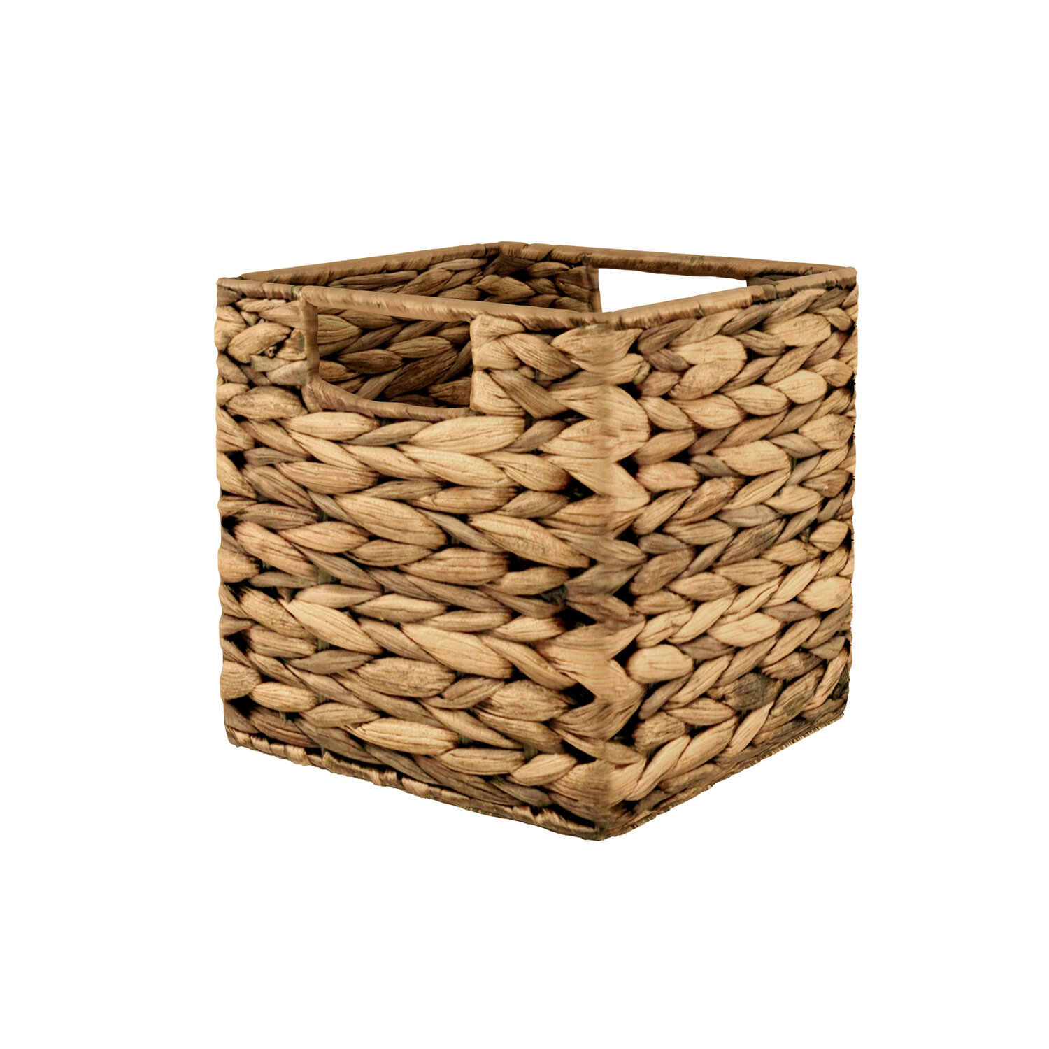 Изображение товара Плетеная корзина для белья WasserKraft Glan WB-661-S светло-коричневая 20.5 см