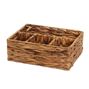 Изображение товара Корзина плетеная WasserKraft Wern WB-421-M, средняя, темно-коричневый