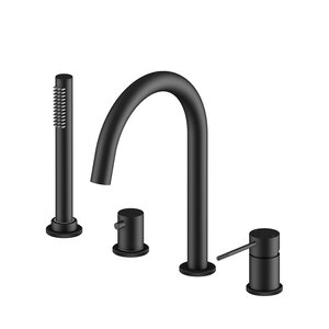 Изображение товара Смеситель для ванны Timo Saona 2320/03Y черный матовый на борт