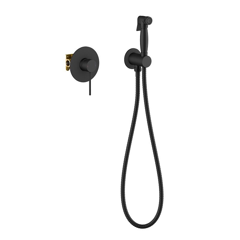 Изображение товара Гигиенический душ Timo Saona, 2389/03SM, со смесителем, чёрный матовый