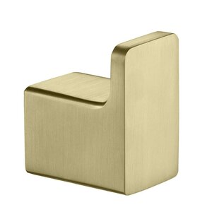 Изображение товара Крючок одинарный Timo Selene 17111/17 из латуни с матовым золотым покрытием