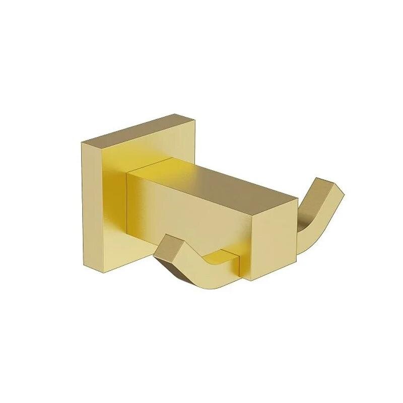 Изображение товара Крючок двойной Timo Selene 17012/17 для ванной комнаты золото матовое