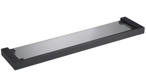 Изображение товара Полка стеклянная Timo Selene, цвет чёрный матовый, 14072/03