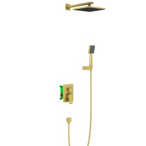 Изображение товара Душевая система Timo Selene SX-2069/17SM, золото матовое