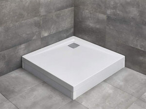 Изображение товара Поддон для душа Radaway Argos C900 4ACN99-02, 90 x 90 см, квадратный, цвет белый