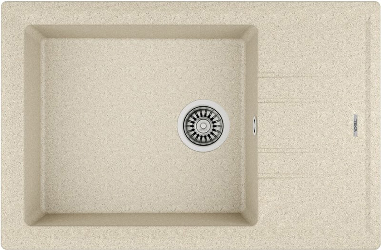 Изображение товара Кухонная мойка Teka Stone 60 Sandbeige из искусственного камня, монтаж сверху