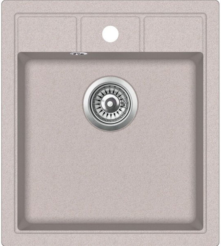 Изображение товара Кухонная мойка Teka Estela 45 S-TQ 1B Sandbeige из тэгранита, монтаж сверху