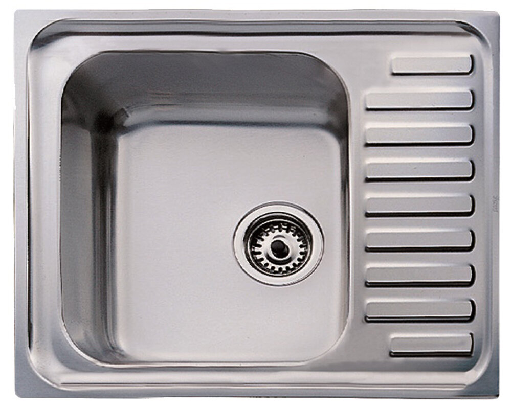 Изображение товара Кухонная мойка Teka Classic 1B 1/2D брашированная 650х500 мм Германия