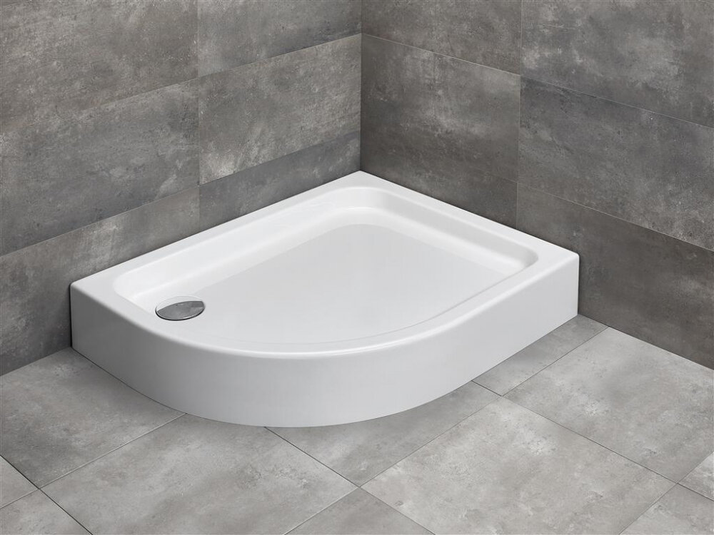 Изображение товара Поддон для душа Radaway Laros E SLE81017-01L/R, 80 x 100 см, прямоугольно-асимметричный, цвет белый Изображение товара Поддон для душа Radaway Laros E SLE81017-01L/R, 80 x 100 см, прямоугольно-асимметричный, цвет белый