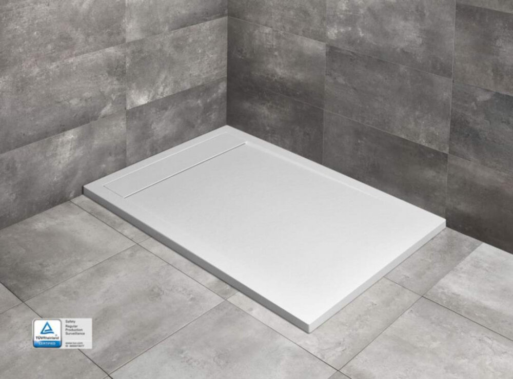 Изображение товара Поддон для душа Radaway Teos HTF11080-04 110x80 белый низкий искусственный камень