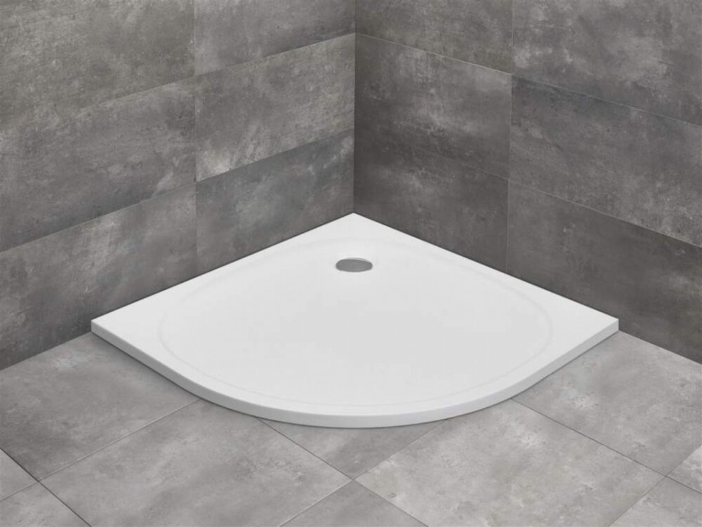 Изображение товара Поддон для душа Radaway Zantos A M3ZNA9090-06, 90 x 90 см, четверть круга, цвет белый