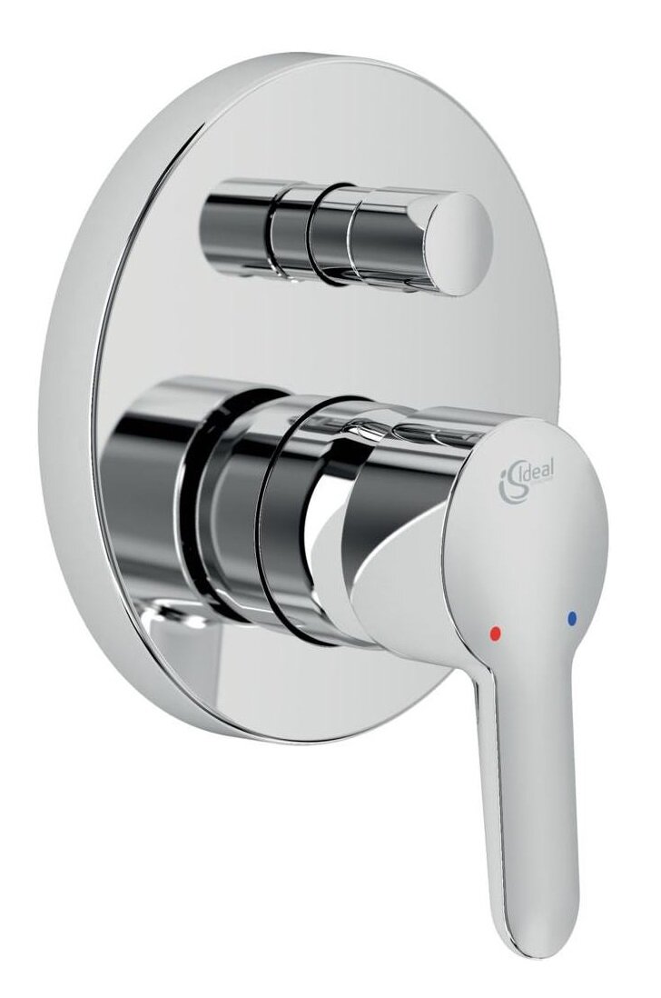 Изображение товара Встроенный смеситель Ideal Standard Connect Blue для ванны и душа, хром Изображение товара Встроенный смеситель Ideal Standard Connect Blue для ванны и душа, хром