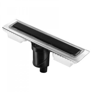 Изображение товара Дренажный канал Berges C1 Norma 500 вертикальный черный матовый