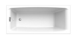Изображение товара Ванна акриловая Vannesa Веста 160 х 70 см, прямоугольная с каркасом, белая, 2-01-0-0-1-242Р