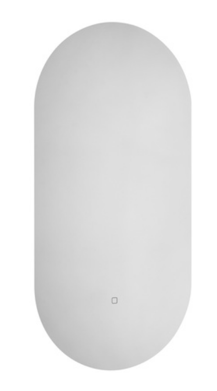 Изображение товара Зеркало Акватон Альто 60x110 см с подсветкой белое подвесное