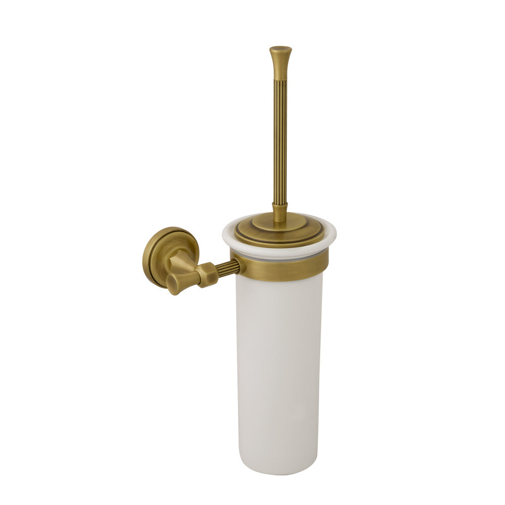 Изображение товара Настенный ершик для унитаза MIGLIORE Fortuna бронза, керамика, Италия