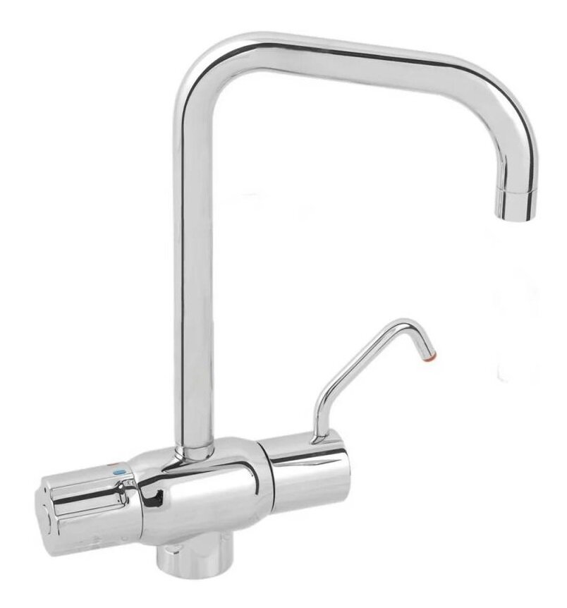 Изображение товара Термостатический смеситель Ideal Standard Venlomix A5548AA с поворотным изливом Изображение товара Термостатический смеситель Ideal Standard Venlomix A5548AA с поворотным изливом
