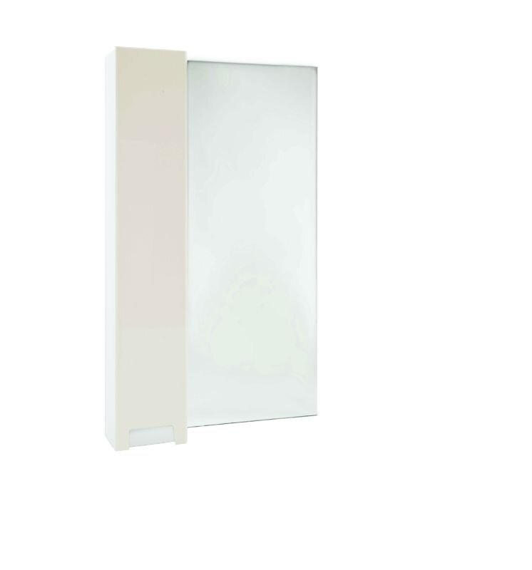 Изображение товара Зеркальный шкаф Bellezza Пегас 50 см, бежевый, левый/правый