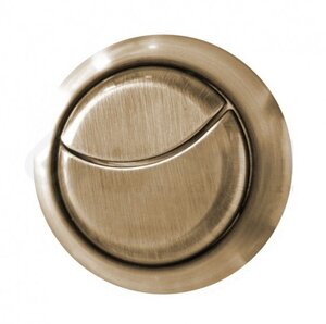 Изображение товара Кнопка слива воды Caprigo Borgo TB-bronze для бачка унитаза, бронза, УК033102