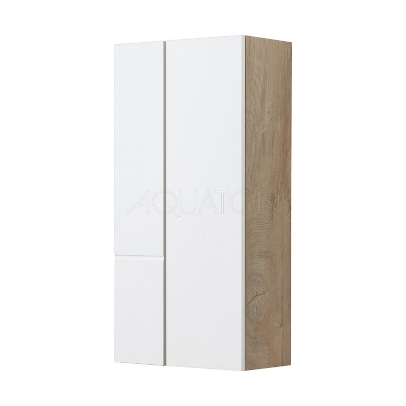Изображение товара Полупенал Акватон Мишель 43 см дуб эндгрейн белый подвесной
