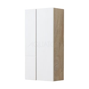 Изображение товара Полупенал Акватон Мишель 43 см, дуб эндгрейн, белый, 1A243903MIX40