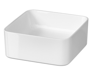 Изображение товара Раковина накладная Style Line Crea Square 35 см, белая, СС-00002285