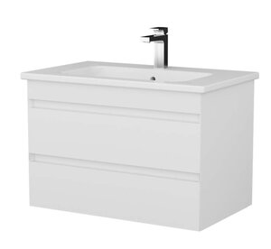 Изображение товара Тумба подвесная Myjoys Majesty 80 см белый глянец