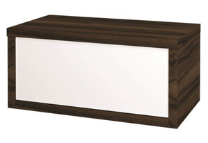 Изображение товара Подвесная тумба для ванной Myjoys Storm 80 см белый орех качество