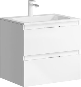 Изображение товара Тумба под раковину Aqwella Accent ACC0106W 60 подвесная, белый