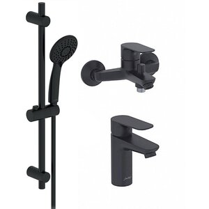 Изображение товара Душевой набор Jacob Delafon Oscar E29847RU-BL, черный матовый