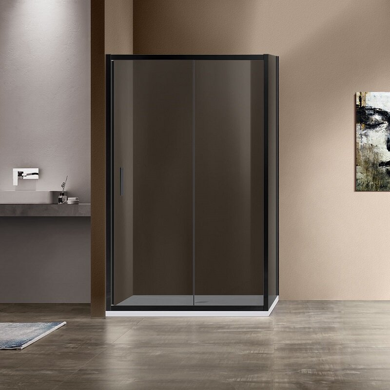 Изображение товара Душевой уголок Vincea Garda 120 x 90 см, стекло тонированное, профиль черный, VSR-1G9012CGB Изображение товара Душевой уголок Vincea Garda 120 x 90 см, стекло тонированное, профиль черный, VSR-1G9012CGB