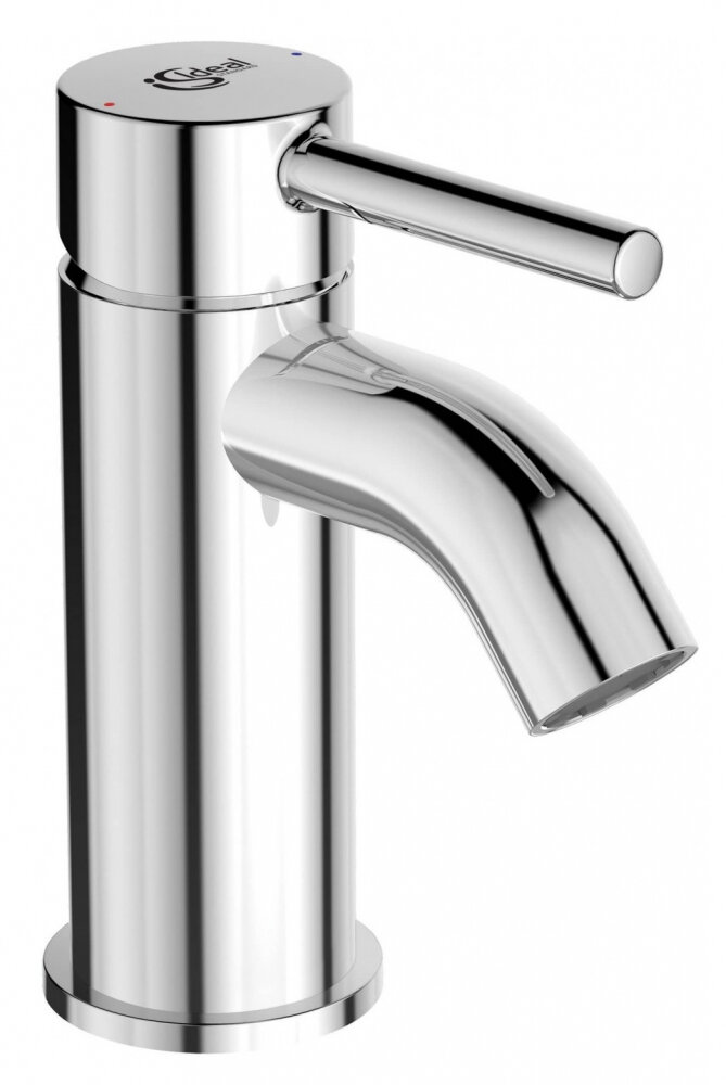 Изображение товара Смеситель для раковины Ideal Standard Ceraline BC268AA хром фиксированный излив