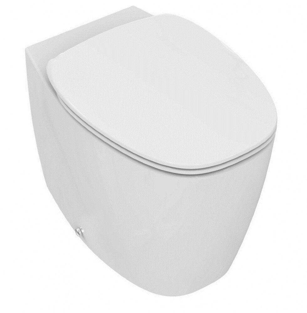 Изображение товара Приставной унитаз Ideal Standard Dea AquaBlade белый, сиденье стандарт, T349001/T676601 Изображение товара Приставной унитаз Ideal Standard Dea AquaBlade белый, сиденье стандарт, T349001/T676601