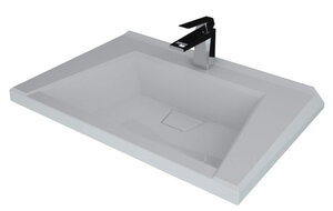 Изображение товара Раковина Andrea Granny 70 см из искусственного мрамора с глянцевой поверхностью