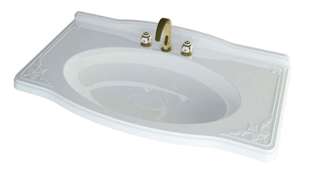 Изображение товара Раковина Andrea Gracia 100, 100 см, 4680028070443