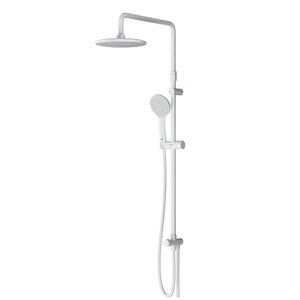 Изображение товара Душевой гарнитур Am.Pm Gem F0790033 с верхним душем 22 см, 1 режим лейки, штанга 103,-146 см, белая