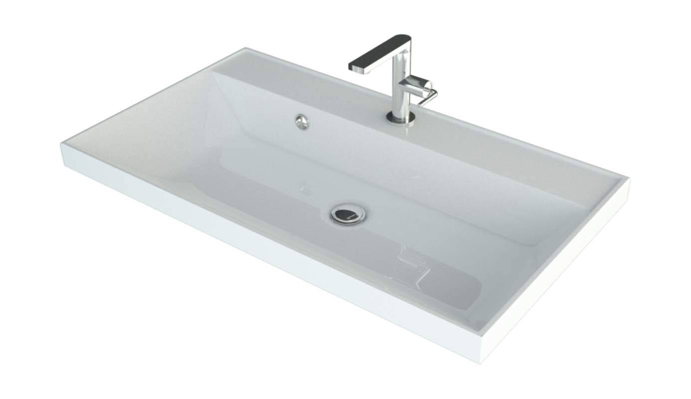 Изображение товара Раковина Andrea Classic 4680028070115 90, 90 см Изображение товара Раковина Andrea Classic 4680028070115 90, 90 см